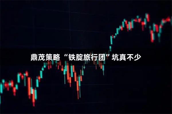 鼎茂策略 “铁腚旅行团”坑真不少